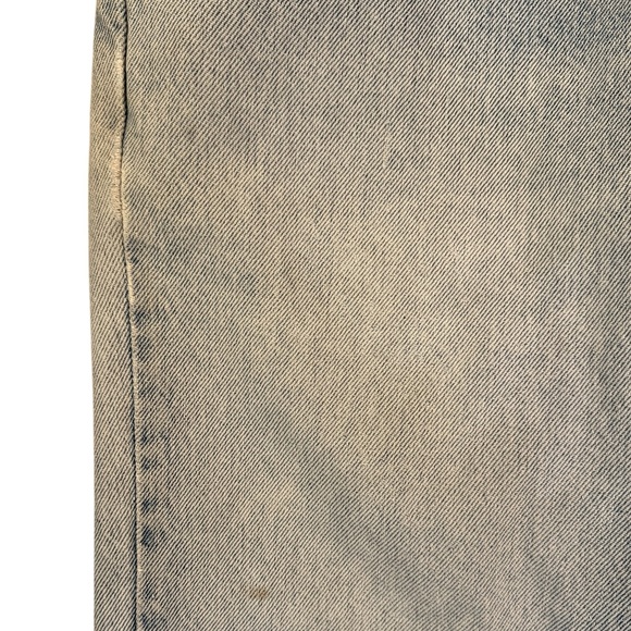 VTG 80s/90s Lee Straight Leg Jeans High Rise Faded Distressed Light Blue 32x31 - Picture 13 of 14